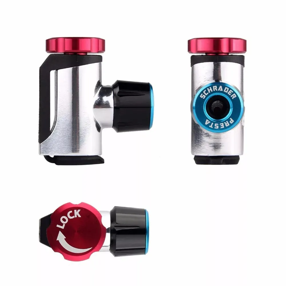 GIYO CO2 PUMP INFLATOR Kit Compressed Air Pump Head Unit MTB RB Bicycle Compatible Basikal| Topeak B