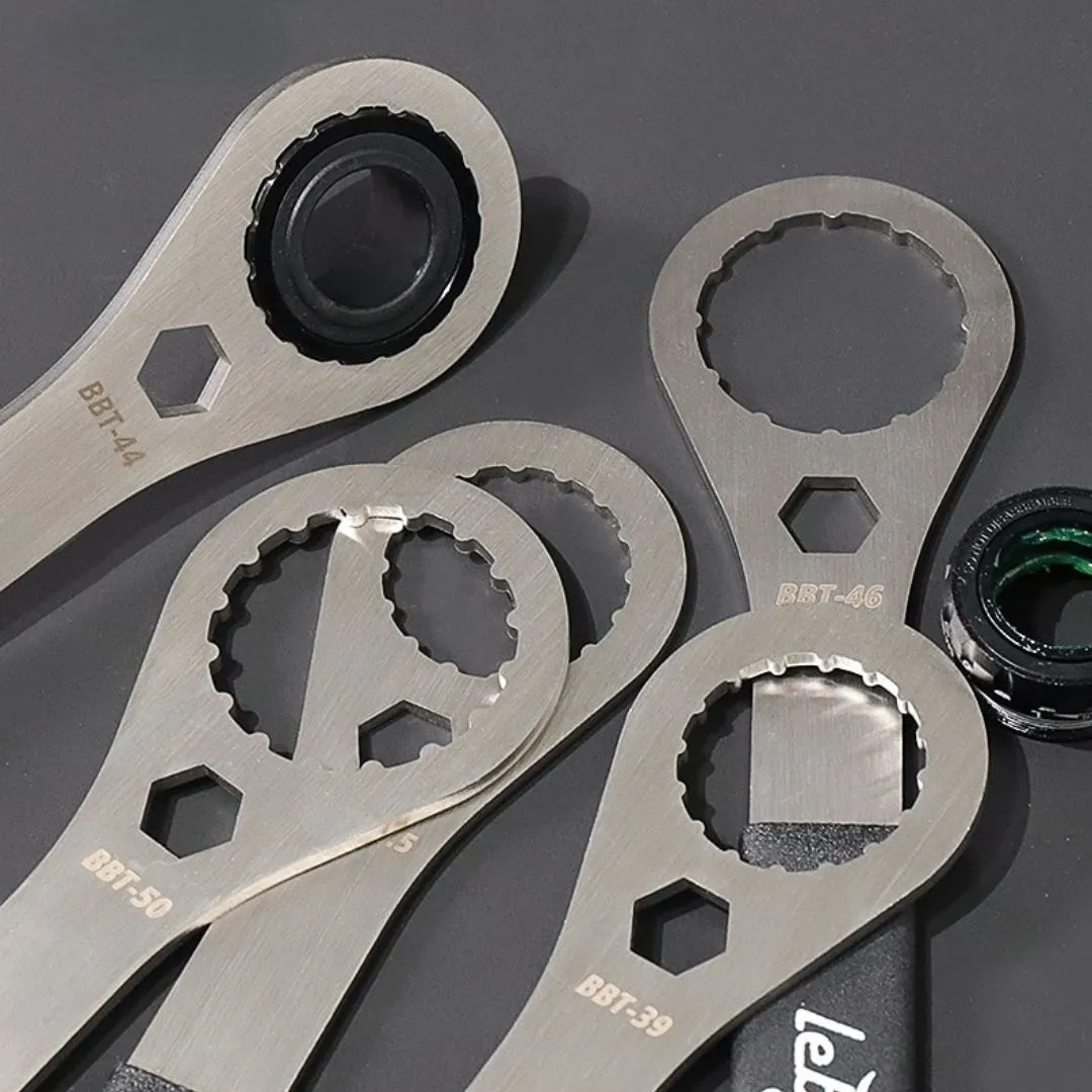 LEBYCLE Bicycle BB Bottom Brackets Wrench 50mm Bike Sprocket Wheel T47  Repair Tool Spanner