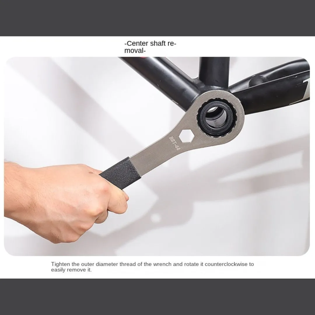 LEBYCLE Bicycle BB Bottom Brackets Wrench 50mm Bike Sprocket Wheel T47  Repair Tool Spanner