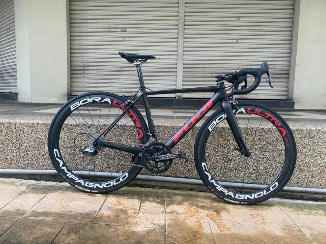 Roadbike Fuji Frame SL 01 1.1 High Gred light weight C15 Frame Paling Ringan Didunia