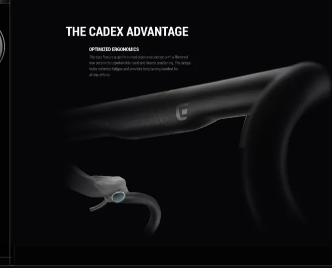 CADEX Race Super light One-Piece Carbon Handlebar 400mm
