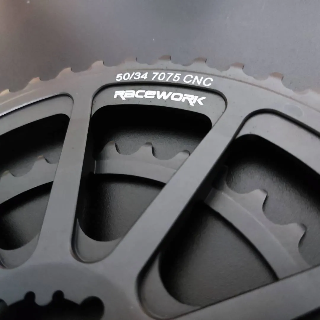 Racework CNC 50/34t 10/ 11 Speed Chainring