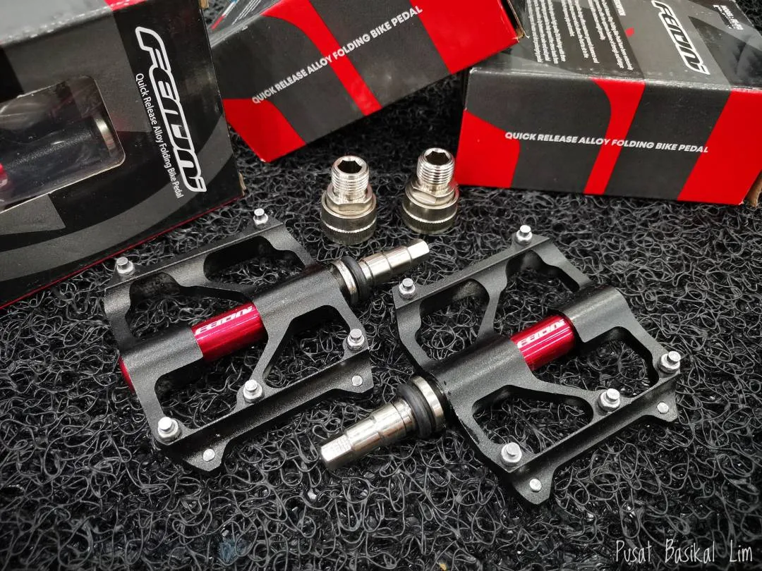 Feruni Quick Release Alloy Folding Bike Pedal