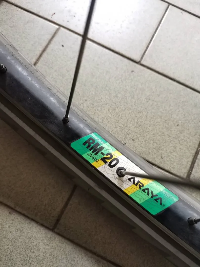 (SOLD) Wheelset - Araya with continental tire (SOLD)