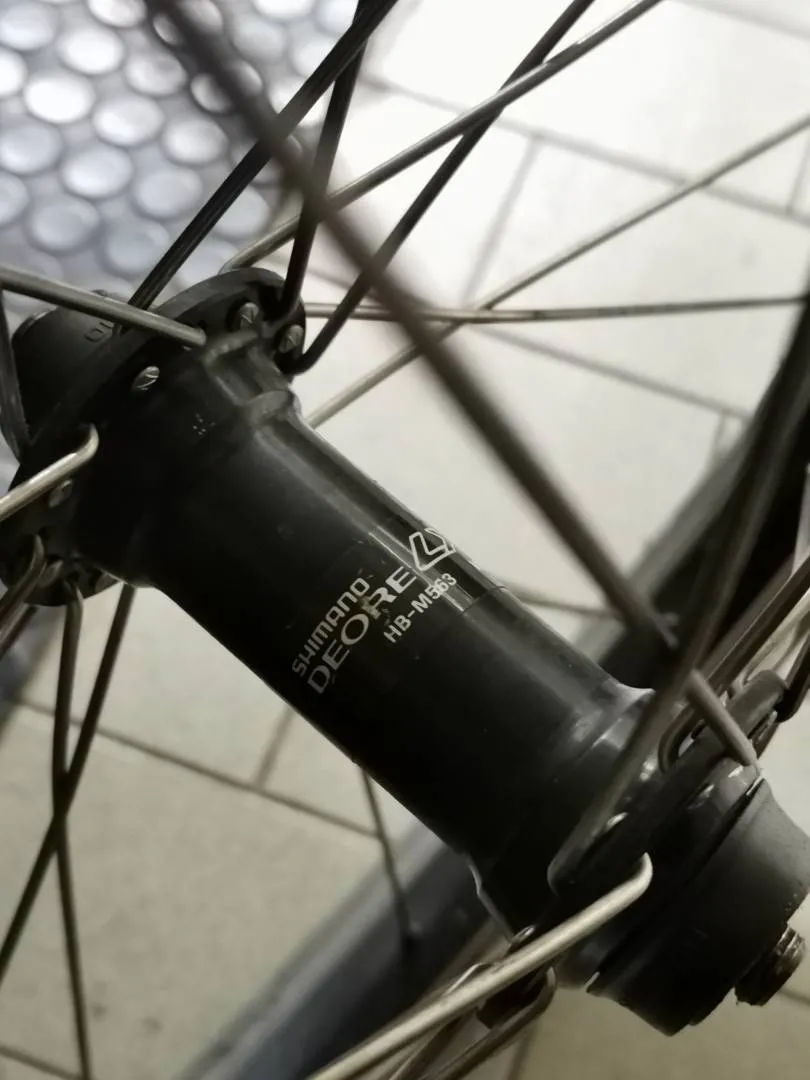 (SOLD) Wheelset - Araya with continental tire (SOLD)