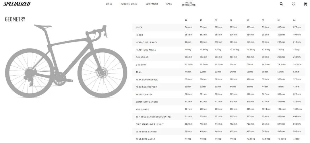 Specialized Roubaix Expert Size 52