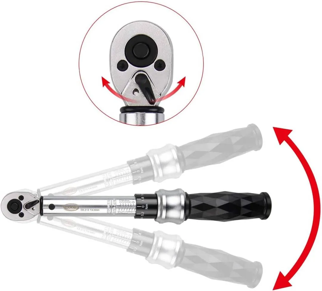 BIKEHAND Bicycle MTB Repair Tool Kit Bike Torque Wrench Allen Key Tool Socket Spanner Set Kit
