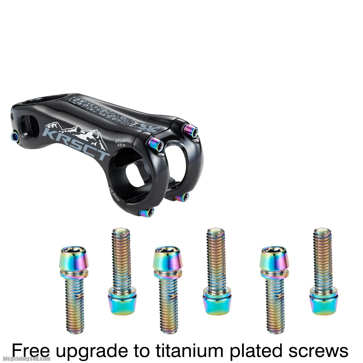 Cycling MTB RB Titanium Screw 5x18mm Stem 1 box = 6 pcs