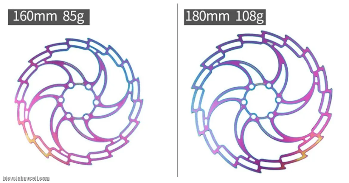 MTB Brake Rotor Disc Brake Bicycle Disc Rotor Disk Basikal Rainbow Hydraulic Brake Disc Basikal