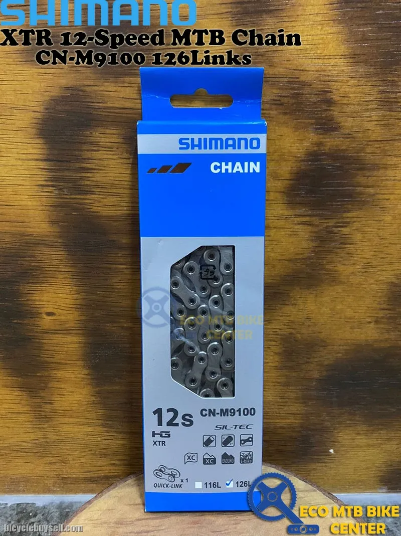 SHIMANO XTR 12-Speed MTB Chain CN-M9100 116&amp;126Links