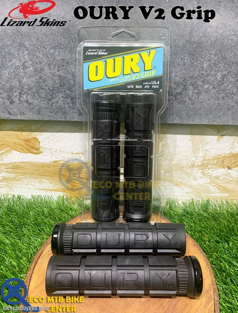 LIZARD SKINS OURY V2 Grips Single Clamp Lock-On