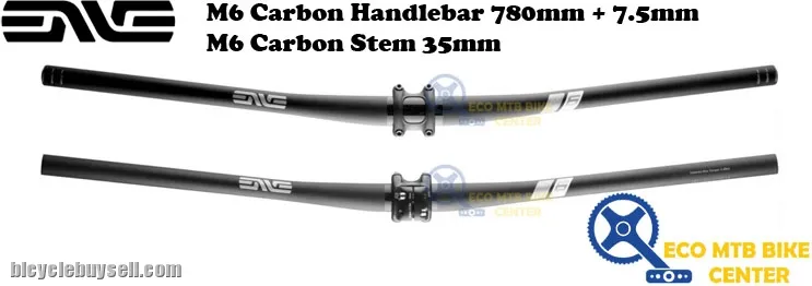 ENVE M6 Carbon Handlebar 780mm + M6 Carbon Stem 31.8mm