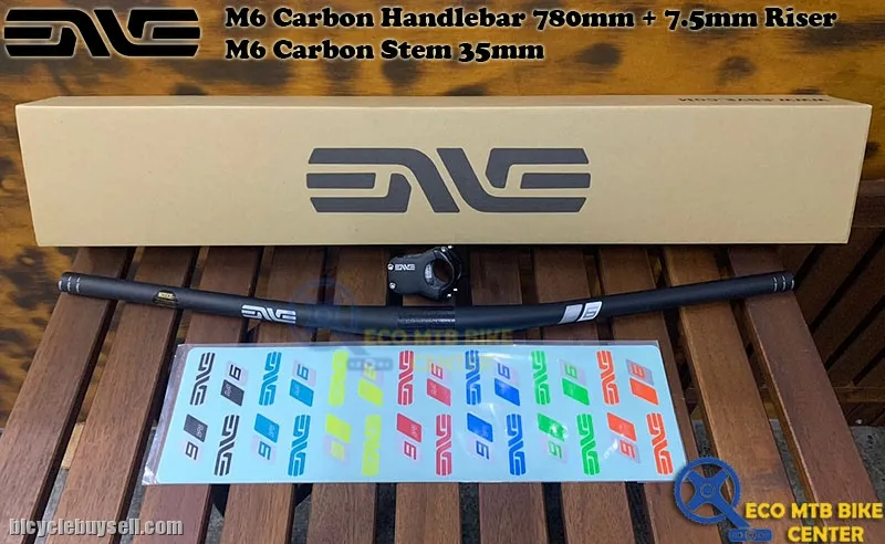 ENVE M6 Carbon Handlebar 780mm + M6 Carbon Stem 31.8mm