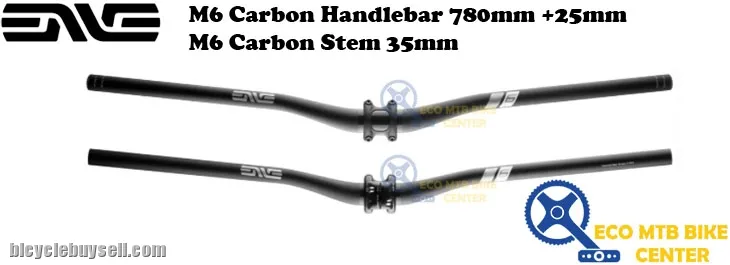 ENVE M6 Carbon Handlebar 780mm + M6 Carbon Stem 31.8mm