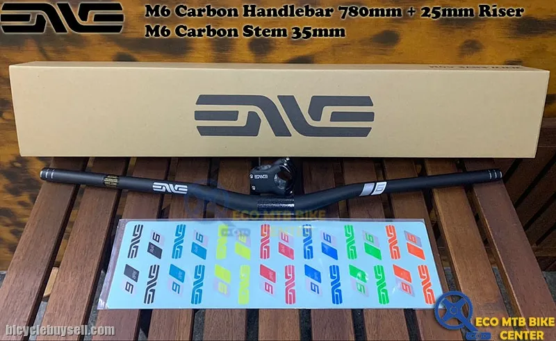ENVE M6 Carbon Handlebar 780mm + M6 Carbon Stem 31.8mm