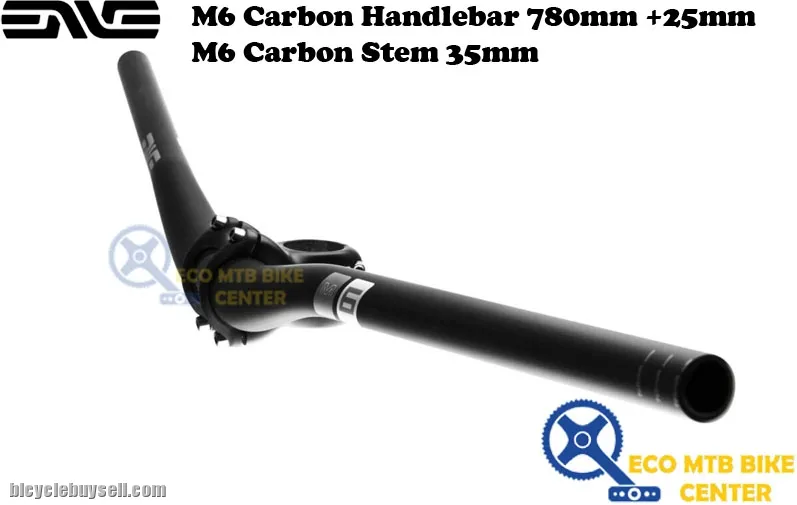 ENVE M6 Carbon Handlebar 780mm + M6 Carbon Stem 31.8mm