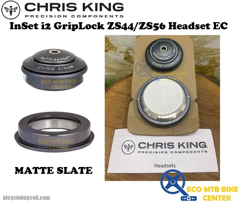 CHRIS KING 1.5 Tapered InSet i2 Griplock 1 1/8+1.5 Headset