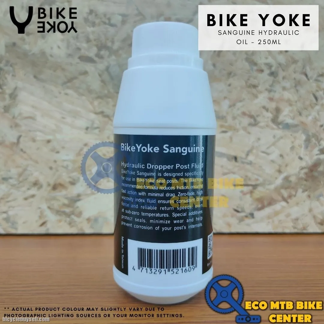 BIKE YOKE SANGUINE HYDRAULIC OIL 250ML FOR SEATPOST