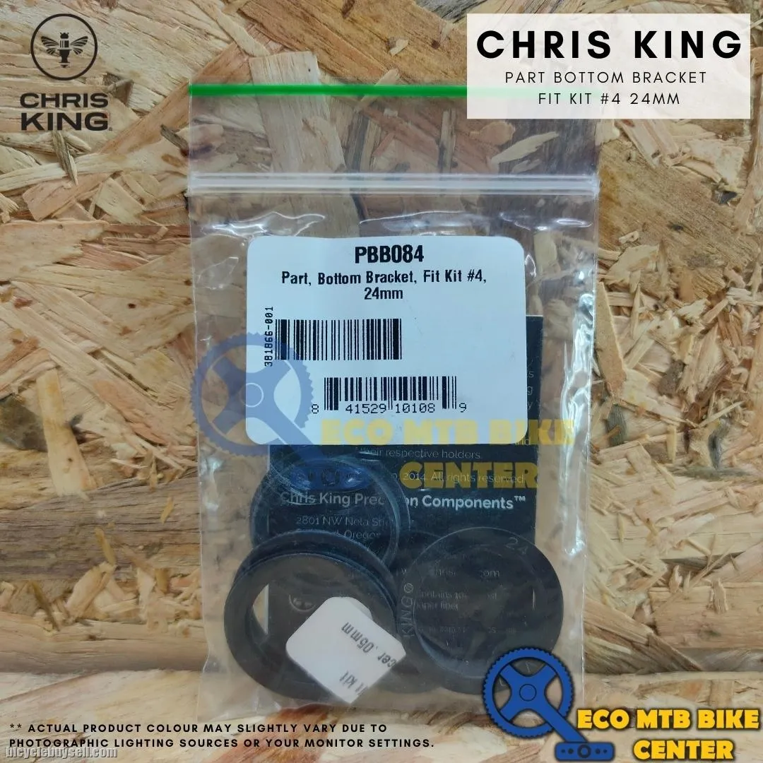 CHRIS KING Bottom Brackets Fit Kits For 24mm Cranks