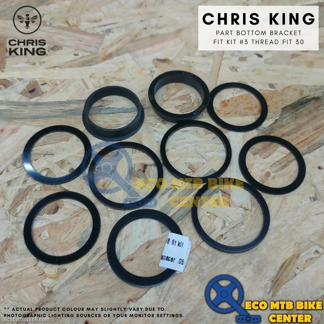 CHRIS KING Bottom Brackets Fit Kits For 30mm Cranks