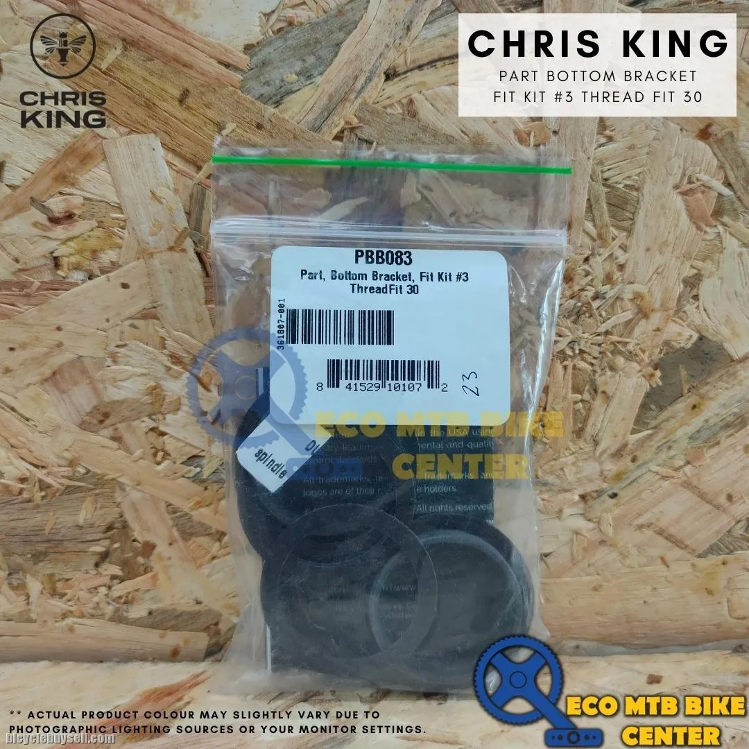 CHRIS KING Bottom Brackets Fit Kits For 30mm Cranks