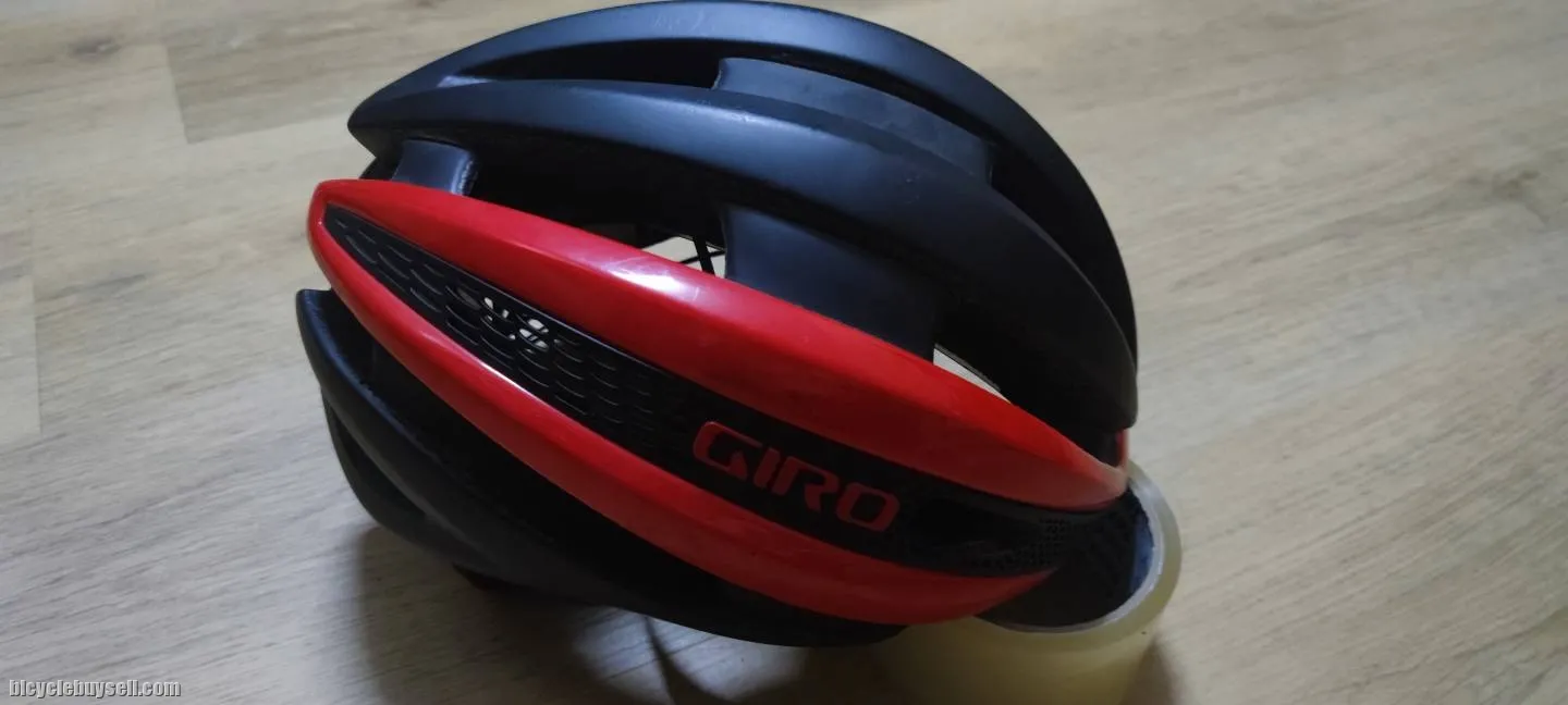 Giro Synthe Mips Road Helmet BLACK/RED 55-59 cm