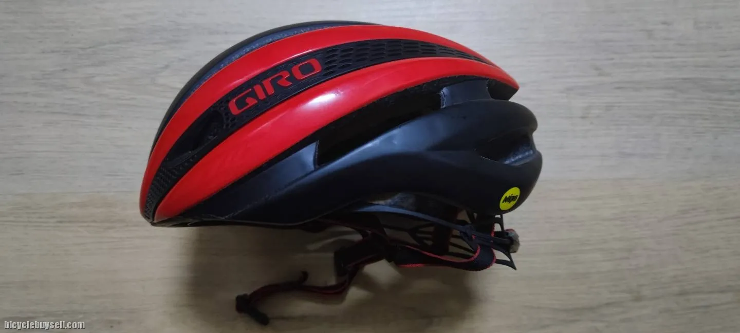 Giro Synthe Mips Road Helmet BLACK/RED 55-59 cm