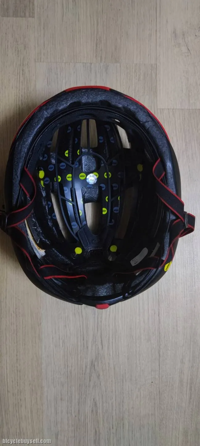 Giro Synthe Mips Road Helmet BLACK/RED 55-59 cm