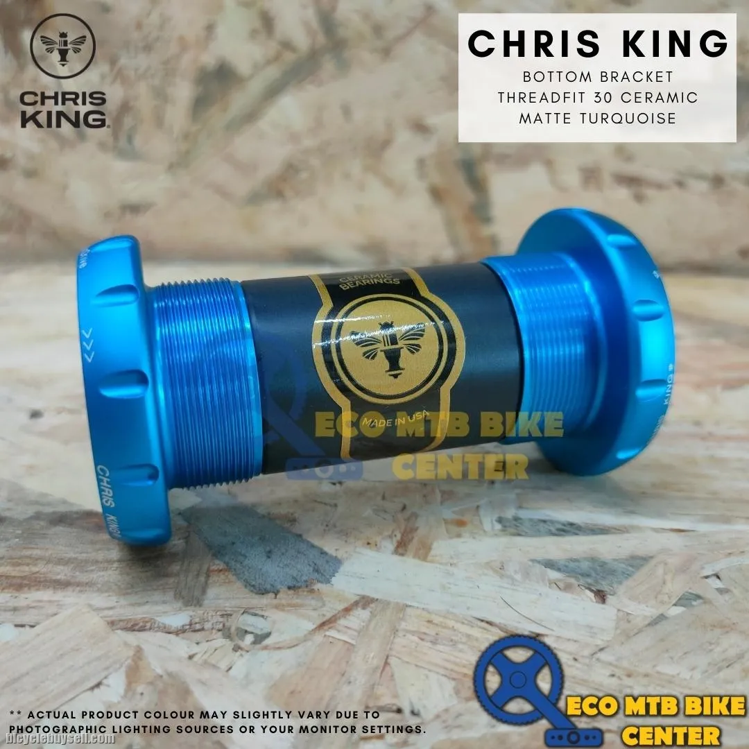 CHRIS KING Bottom Brackets Threadfit 24mm / 30mm Ceramic (without Fit Kit)