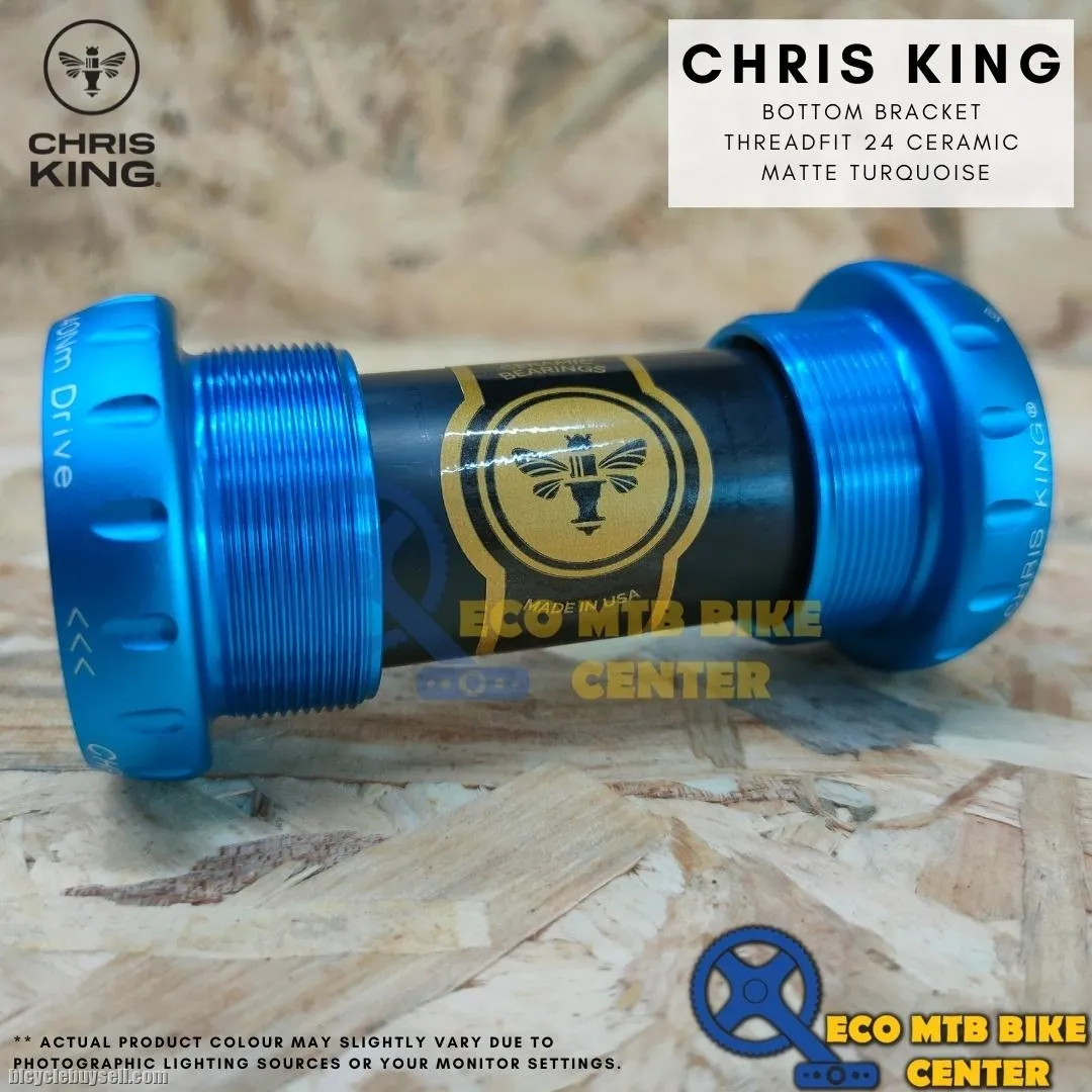CHRIS KING Bottom Brackets Threadfit 24mm / 30mm Ceramic (without Fit Kit)
