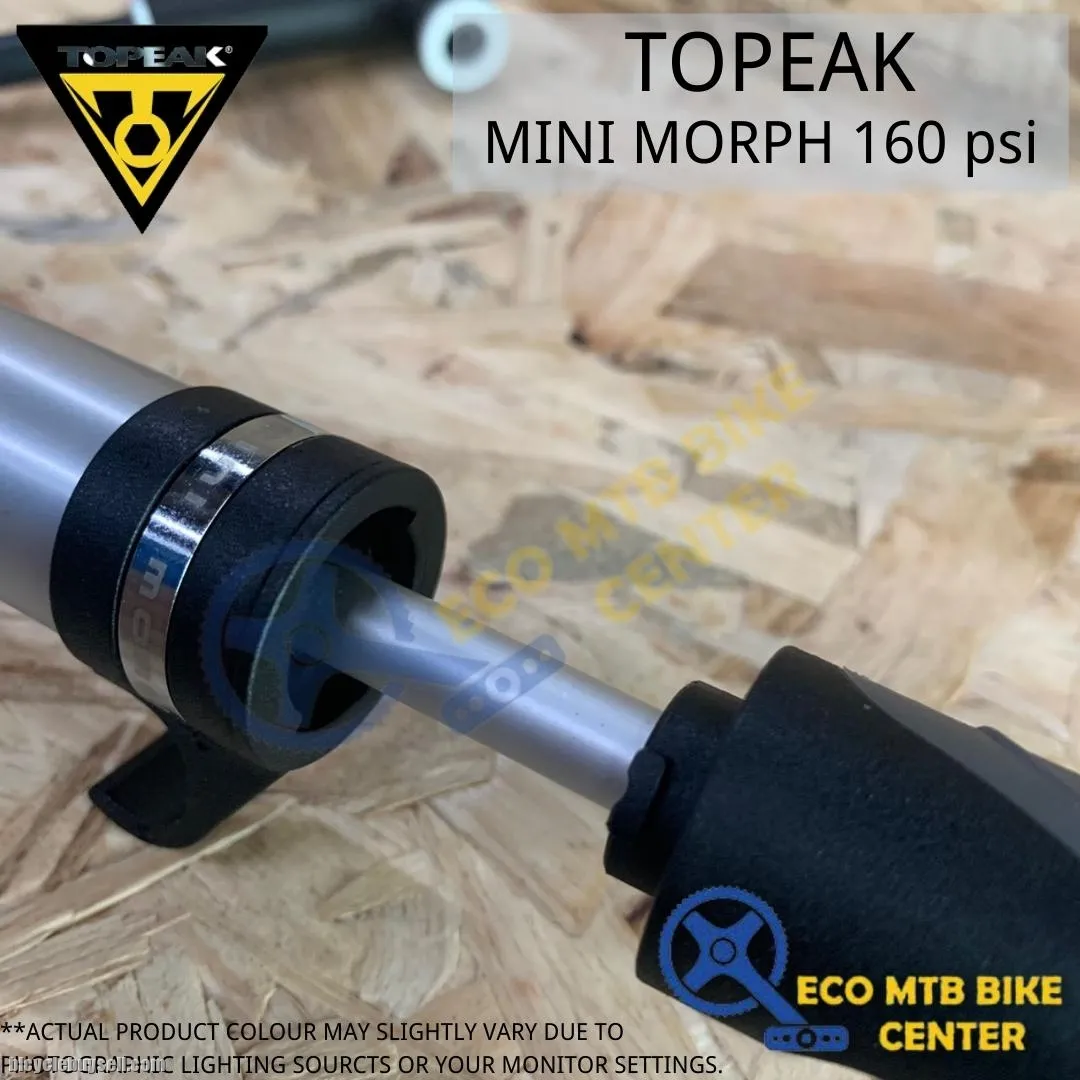 TOPEAK PUMP MINI MORPH 160 PSI