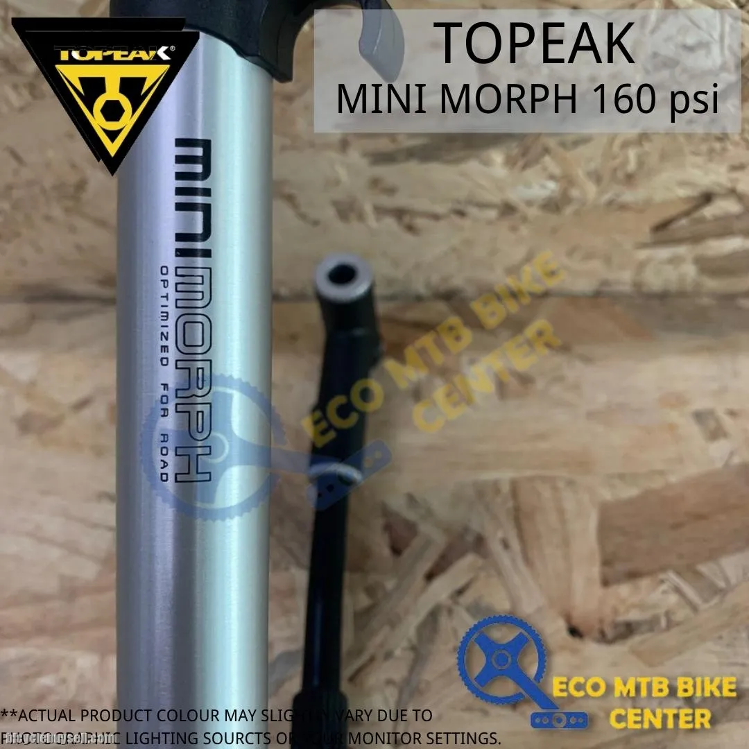 TOPEAK PUMP MINI MORPH 160 PSI