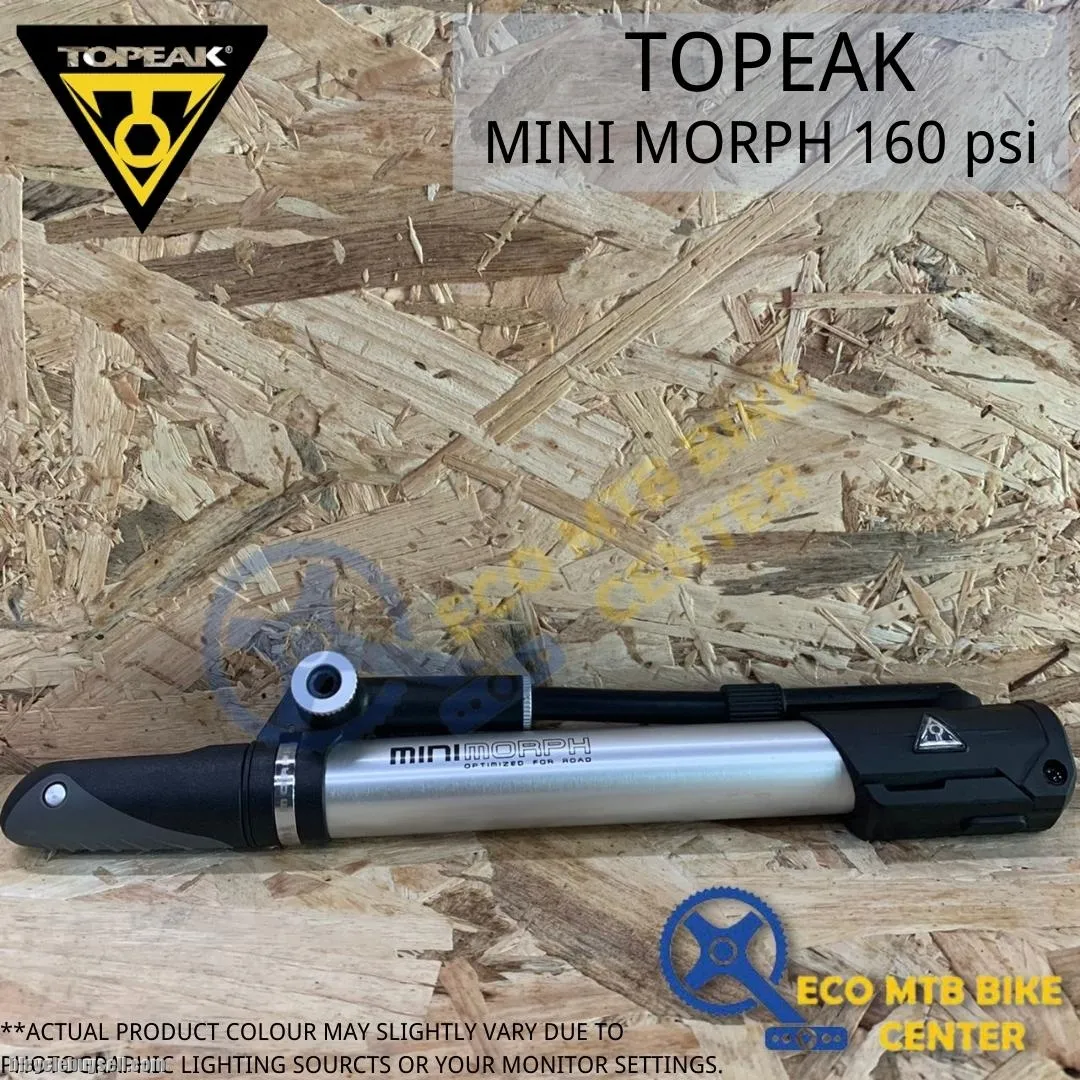 TOPEAK PUMP MINI MORPH 160 PSI