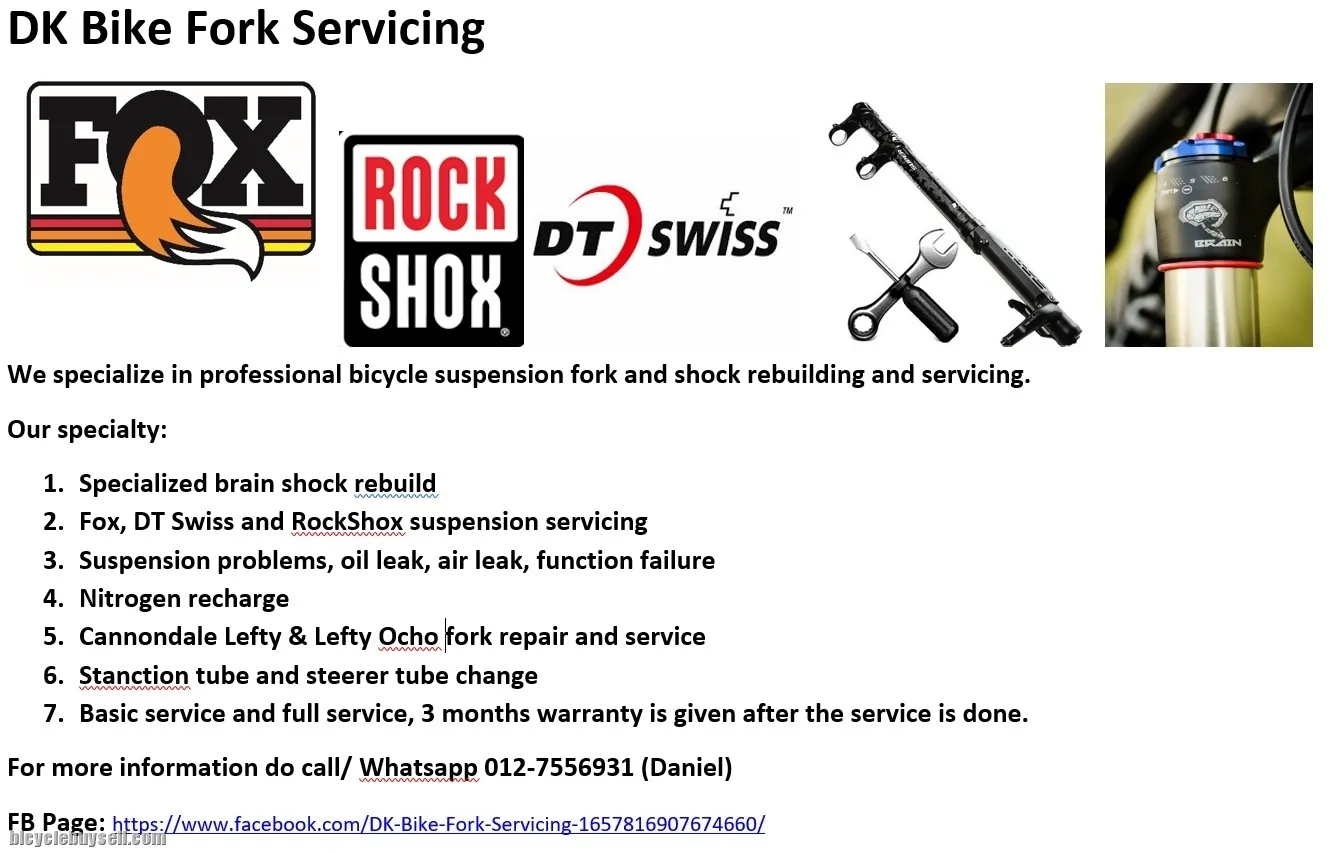DK Bike Fork servicing