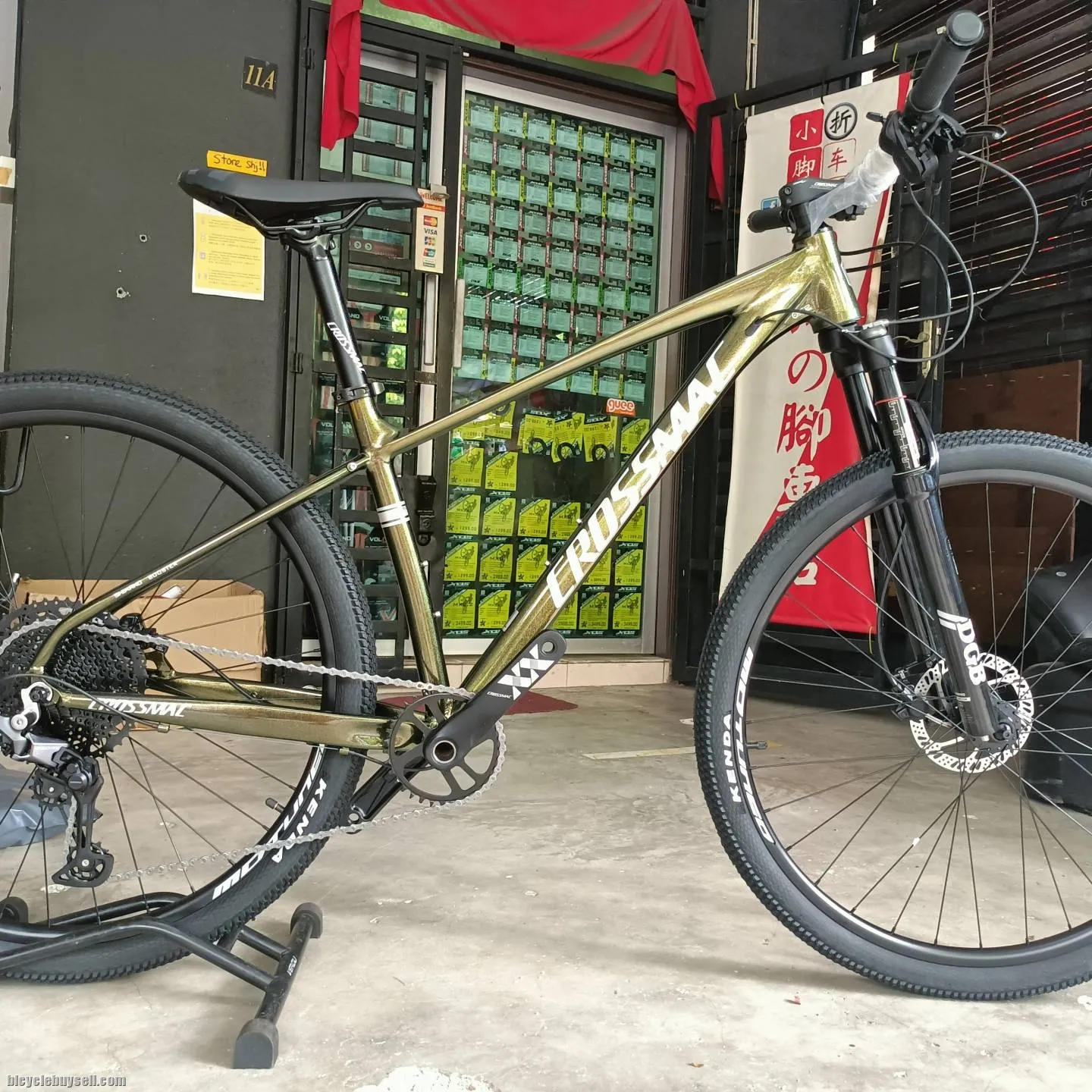 29â€ Crossmac booster alloy mtb bike (1x12speed deore shimano)