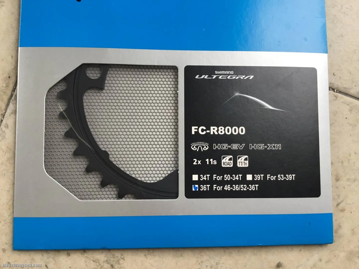 Shimano Ultegra R8000 Chainring 36T - 110mmx4arm - 11speed - Japan Made -- free courier