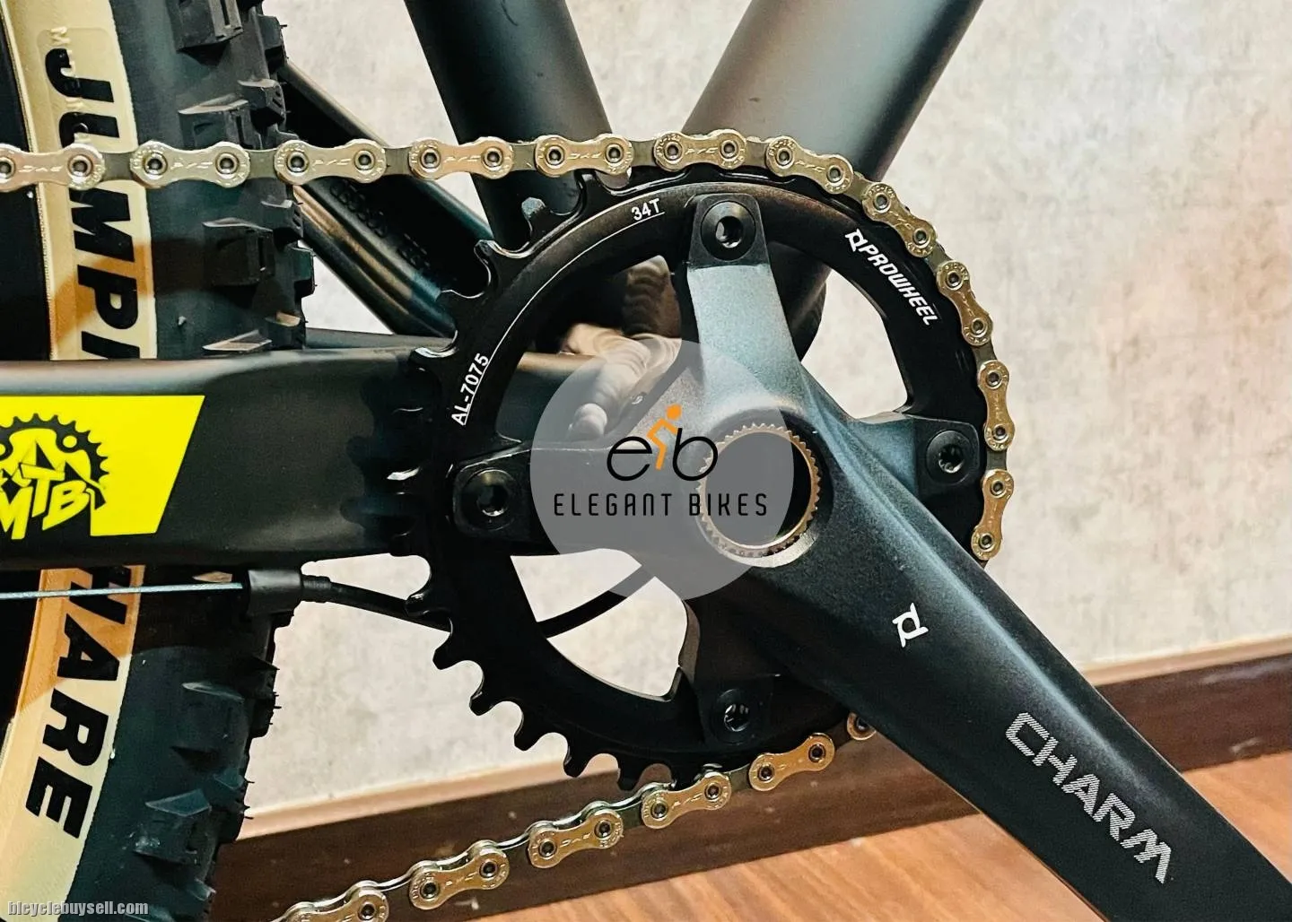 JAVA GT ADVANCE 12SP SHIMANO DEORE REMOTE LOCKUP FORK HOLLOW CRANK