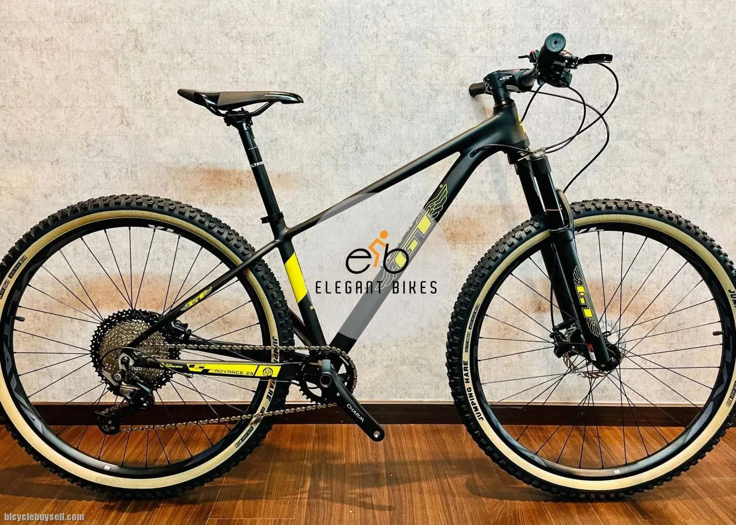 JAVA GT ADVANCE 12SP SHIMANO DEORE REMOTE LOCKUP FORK HOLLOW CRANK