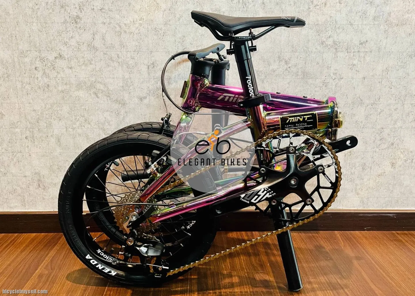 LIMITED EDITION MINT 16" 9SP FOLDING ALOY FRAME