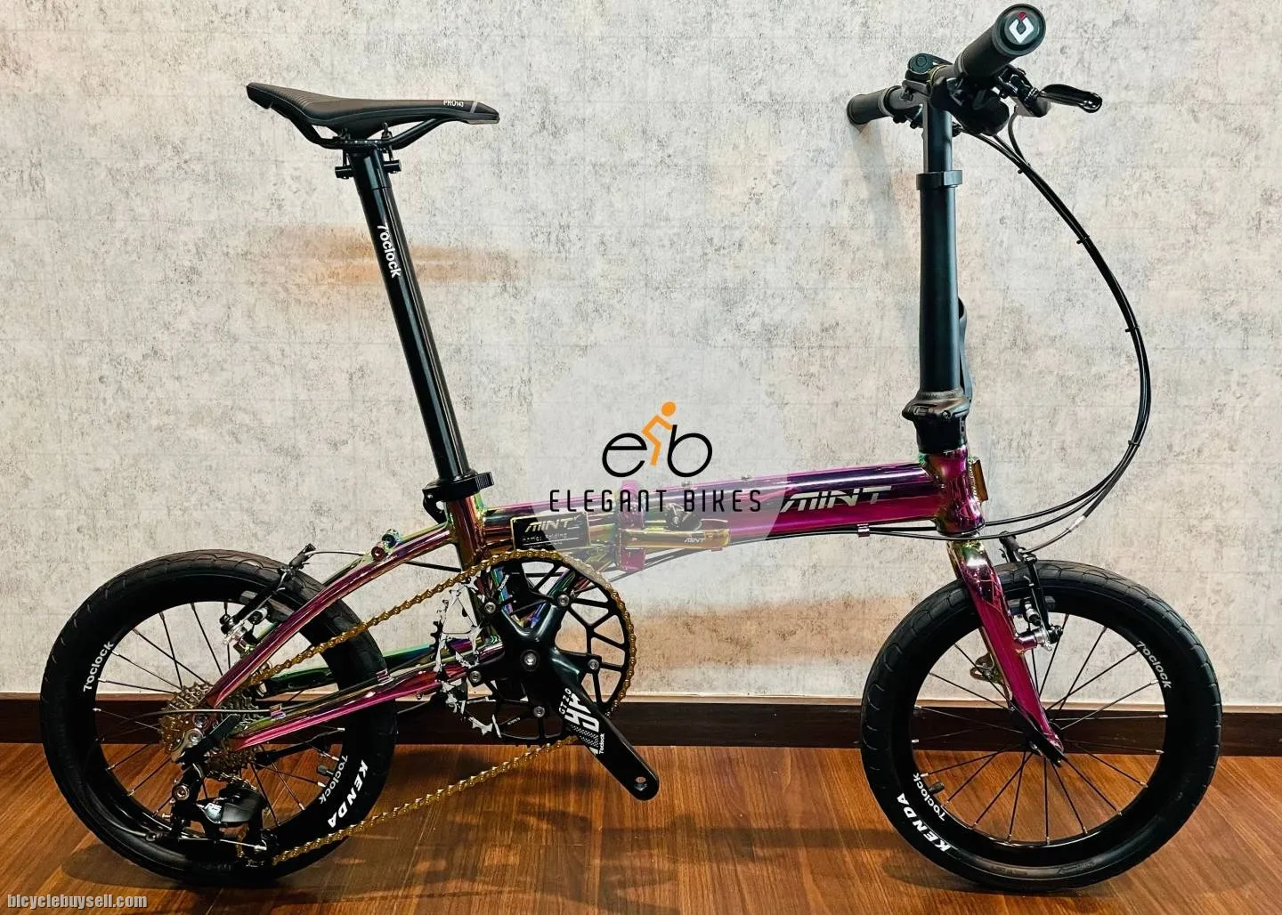 LIMITED EDITION MINT 16" 9SP FOLDING ALOY FRAME