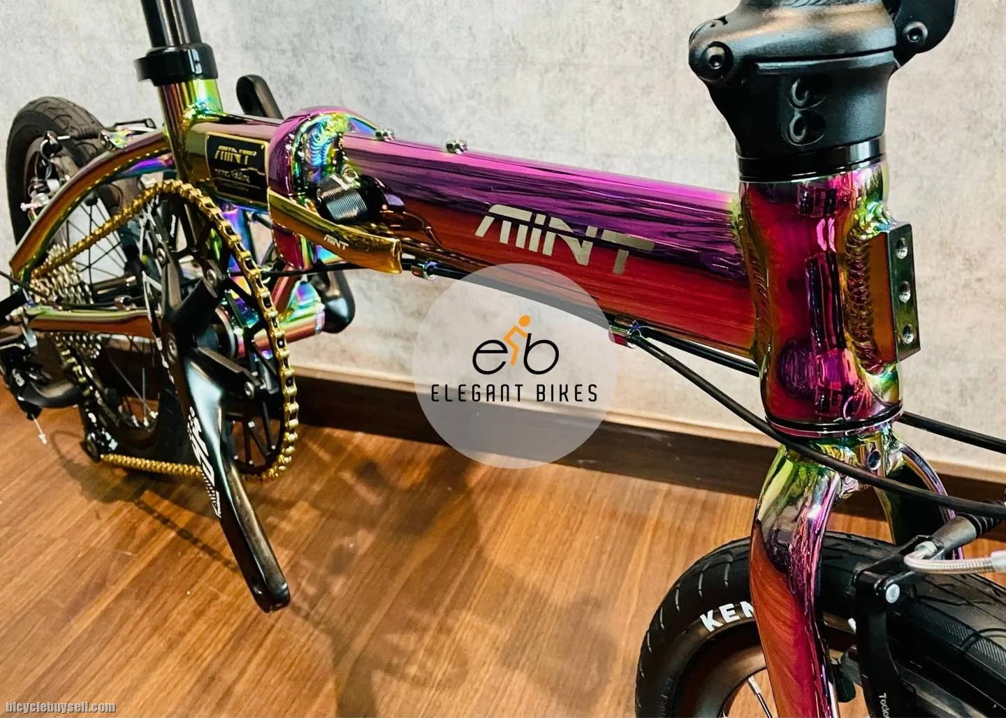 LIMITED EDITION MINT 16" 9SP FOLDING ALOY FRAME
