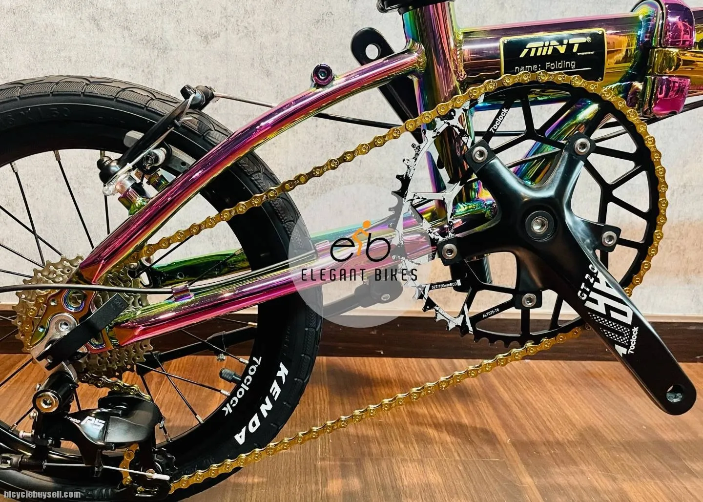 LIMITED EDITION MINT 16" 9SP FOLDING ALOY FRAME