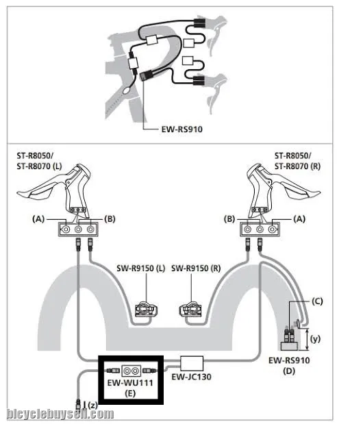New Shimano SHIMANO WU111 wireless Bluetooth transmitter WU111 built-in Bluetooth transmitter sensor