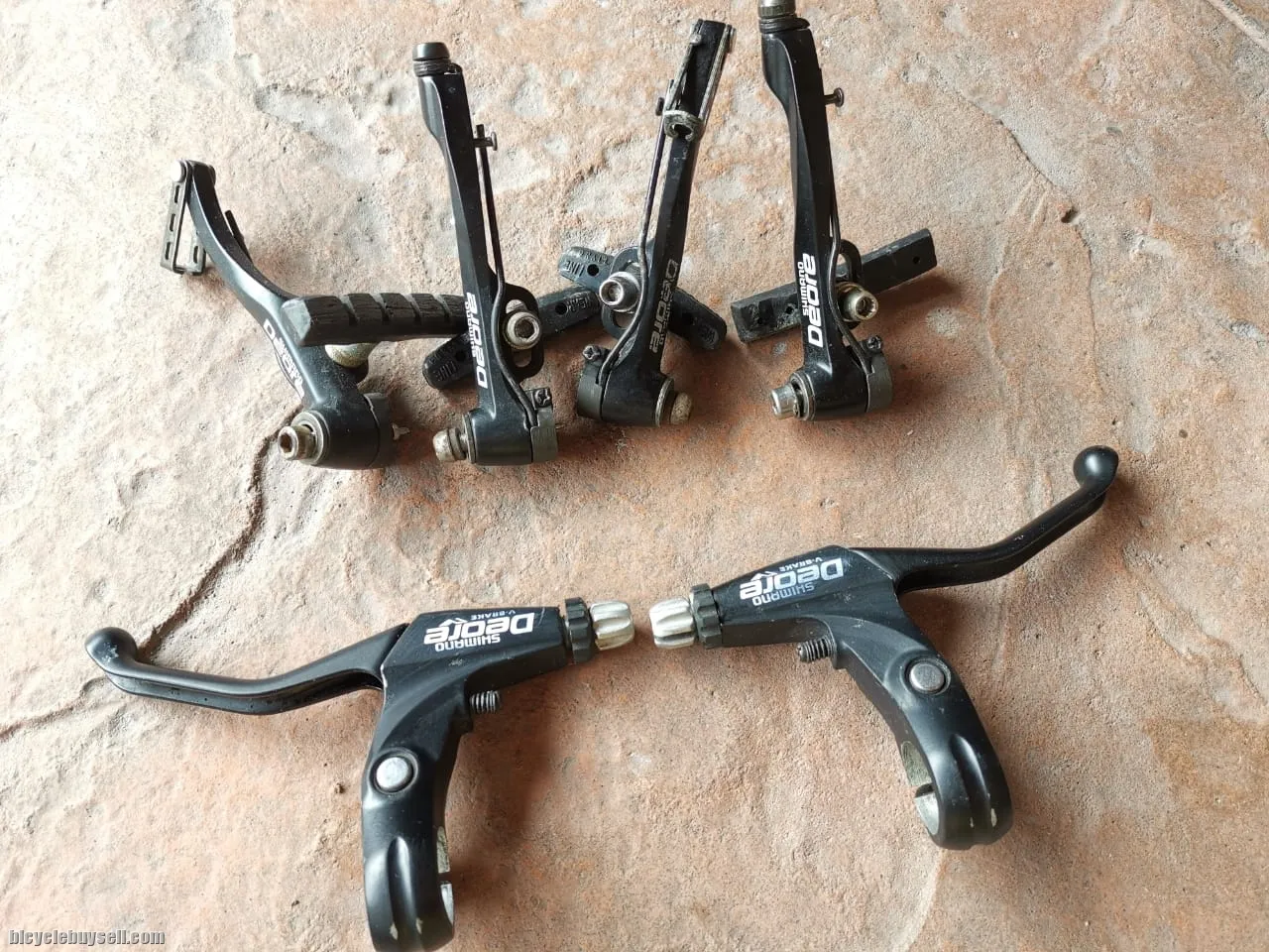 SOLD - Retro Shimano Deore V-Brake Set