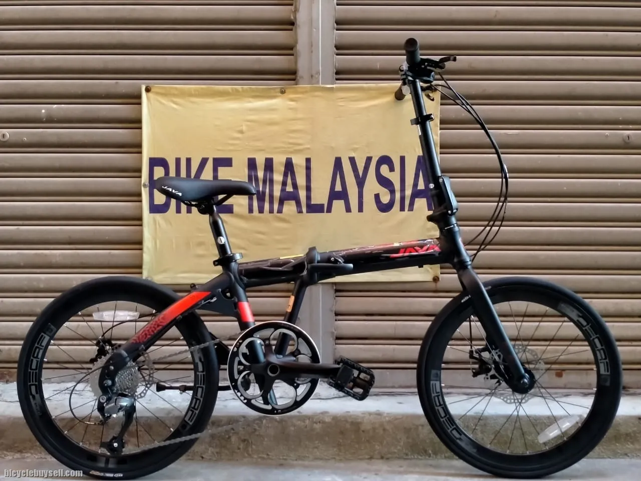 JAVA TT 9 SPEED FOLDING BIKE
