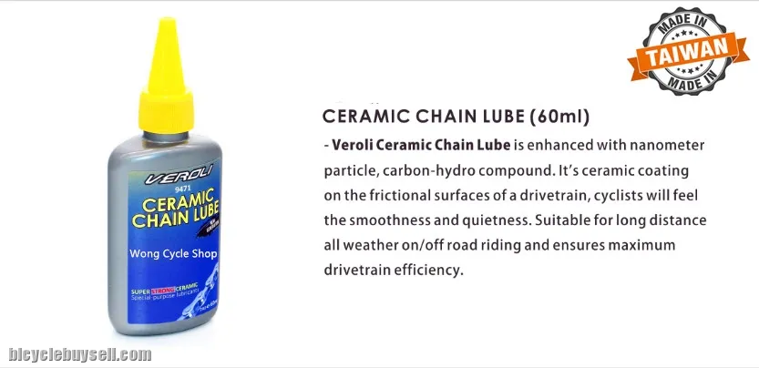 Veroli Ceramic Chain lube/Teflon Dry Lube 60ML