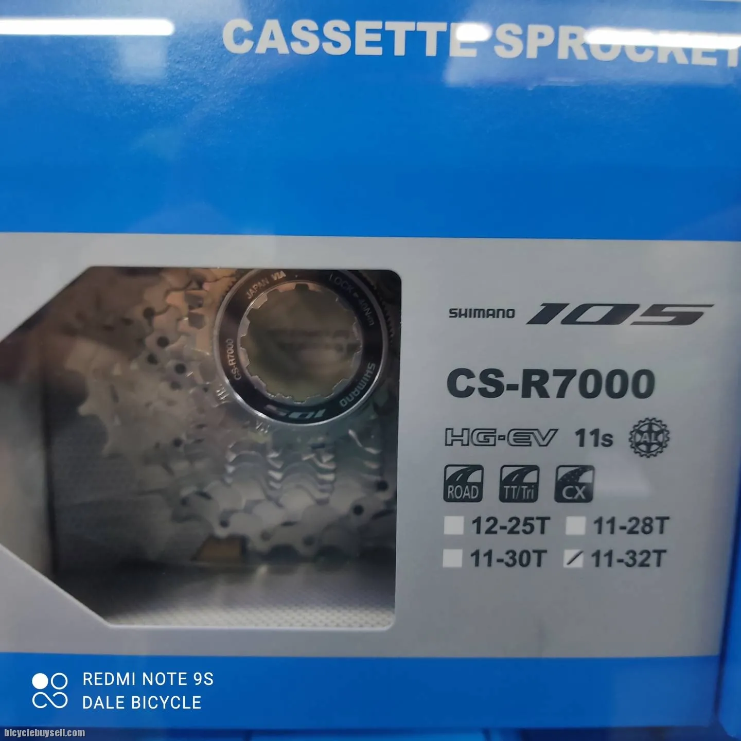 SHIMANO 105 R7000 11-32T CASSETTE