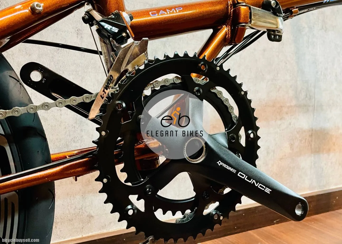 CHROMOLY FRAME CAMP TROY 451 SHIMANO SORA 18SP