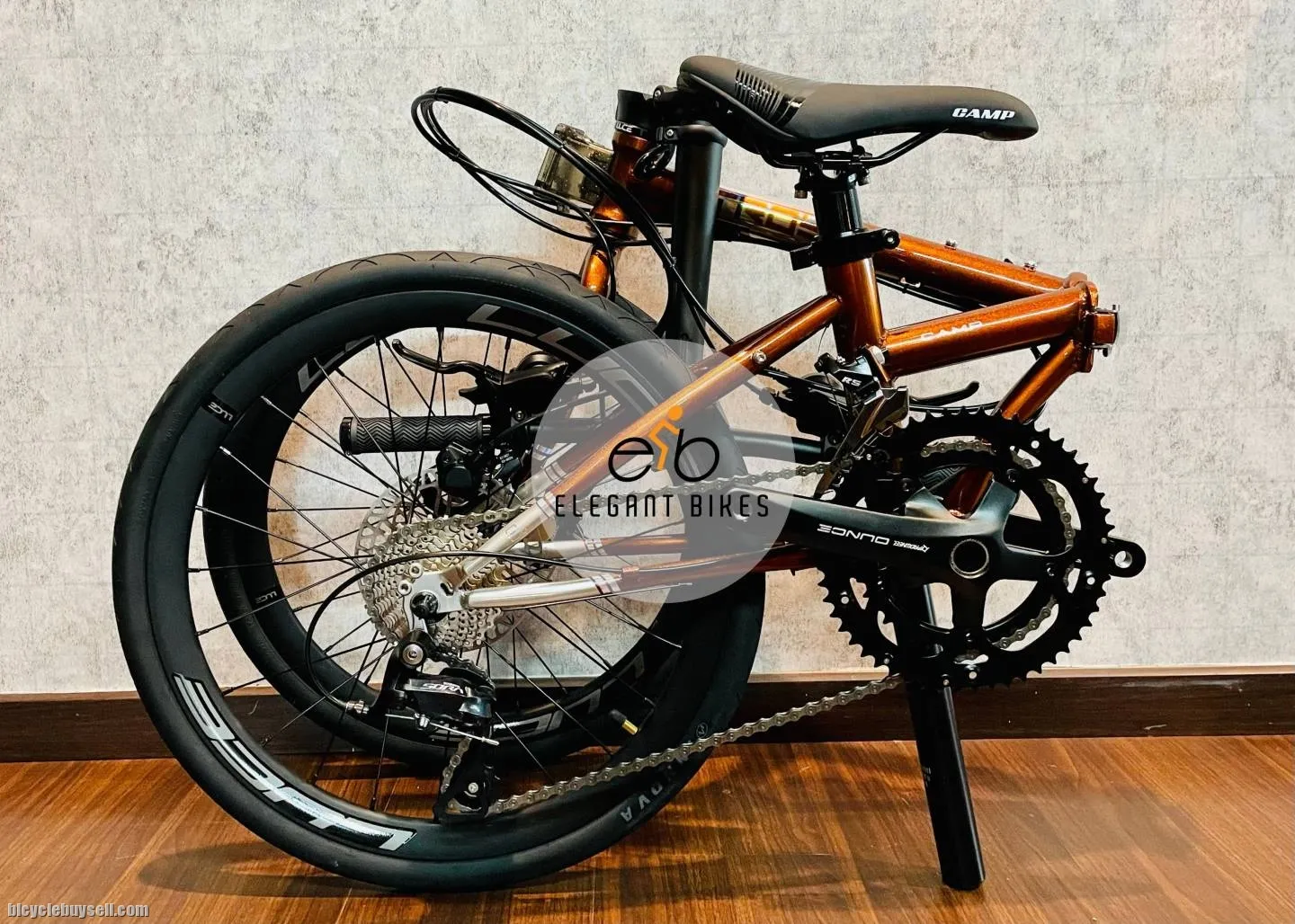CHROMOLY FRAME CAMP TROY 451 SHIMANO SORA 18SP