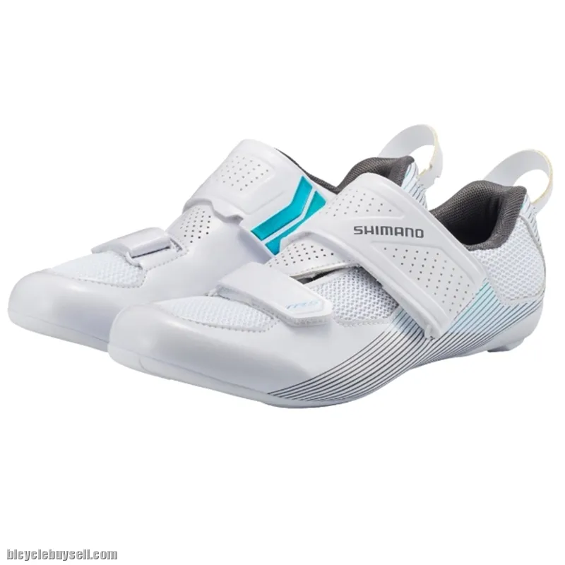 NEW SHIMANO TR5 TR501 Triathlon Road Bike Self-Locking Cycling Shoes Iron Three Shoe Lock Shoes